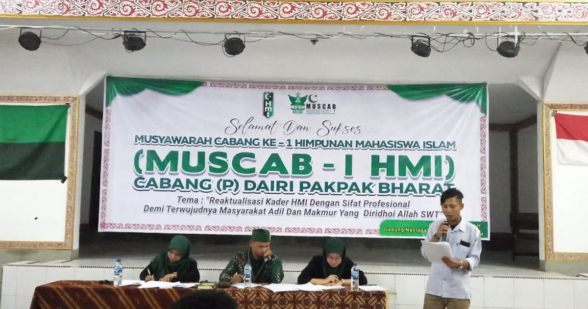 HMI kab tanatoraja Gelar Musyawarah Cabang